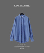 画像をギャラリービューアに読み込む, 【KANEMASA PHIL.】カネマサフィルの46G MODEST STRIPE L/S SHIRT - PS BLUE公式通販サイトsession福岡セレクトショップ
