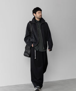 ssstein(シュタイン)の24AWコレクション OVERTUCKED EXTRA WIDE TROUSERS - BLACK 公式通販サイトsession福岡セレクトショップ