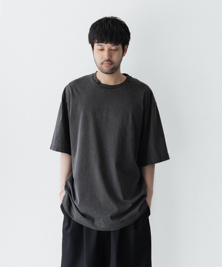 KANEMASA PHIL. カネマサフィルの36G LOW TWIST GARMENT DYE S/S TEE のCHARCOAL PIGMENTの公式通販サイトsession福岡セレクトショップ