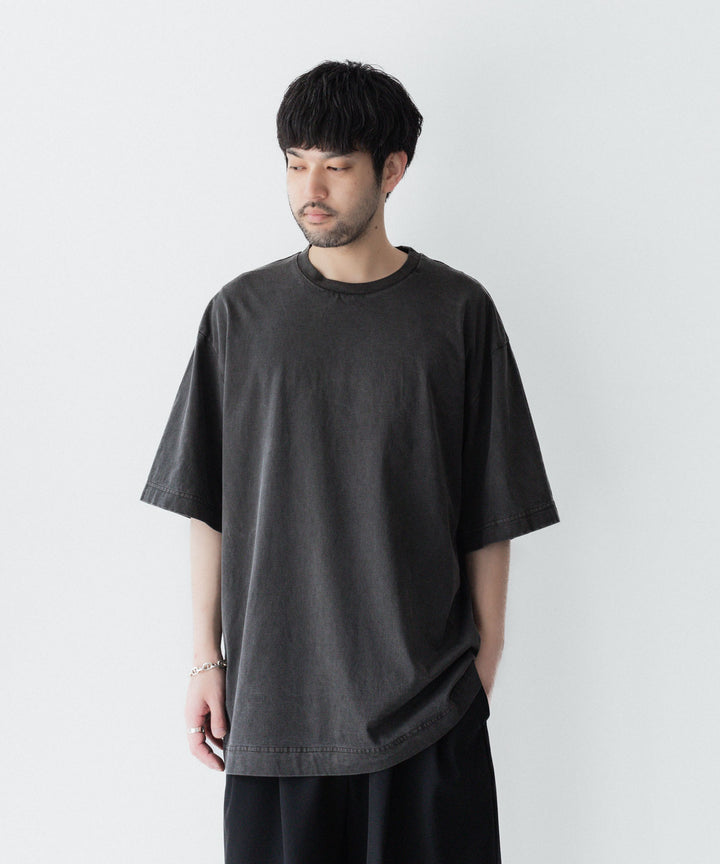 KANEMASA PHIL. カネマサフィルの36G LOW TWIST GARMENT DYE S/S TEE のCHARCOAL PIGMENTの公式通販サイトsession福岡セレクトショップ