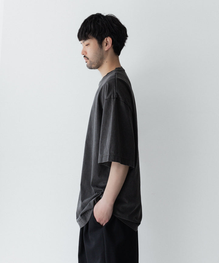 KANEMASA PHIL. カネマサフィルの36G LOW TWIST GARMENT DYE S/S TEE のCHARCOAL PIGMENTの公式通販サイトsession福岡セレクトショップ