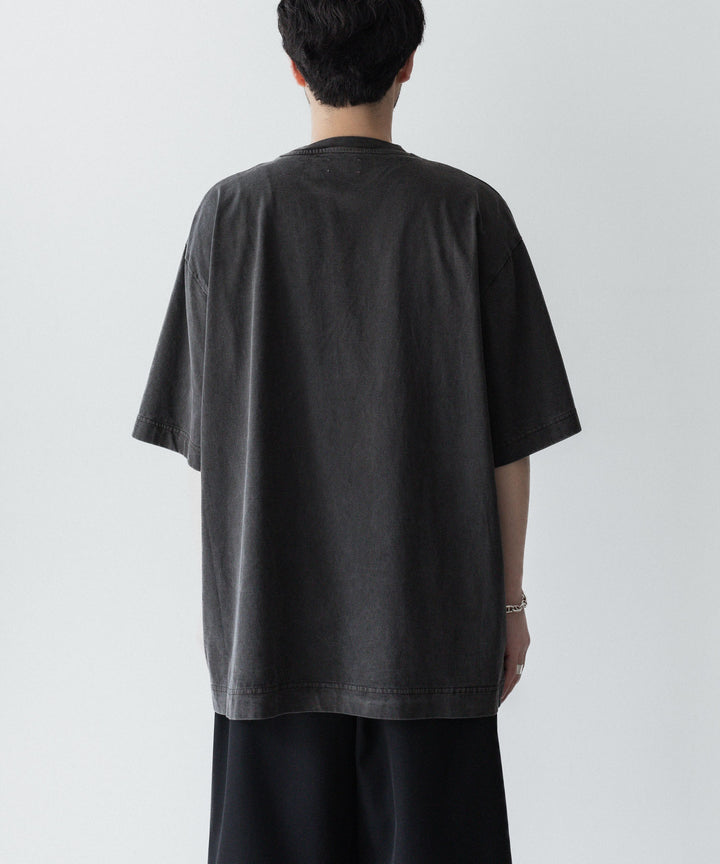 KANEMASA PHIL. カネマサフィルの36G LOW TWIST GARMENT DYE S/S TEE のCHARCOAL PIGMENTの公式通販サイトsession福岡セレクトショップ