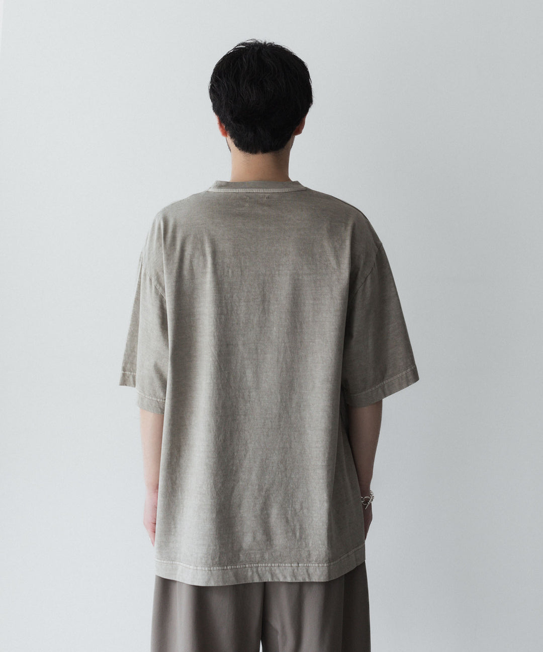 KANEMASA PHIL. カネマサフィルの36G LOW TWIST GARMENT DYE S/S TEE のKHAKI PIGMENTの公式通販サイトsession福岡セレクトショップ
