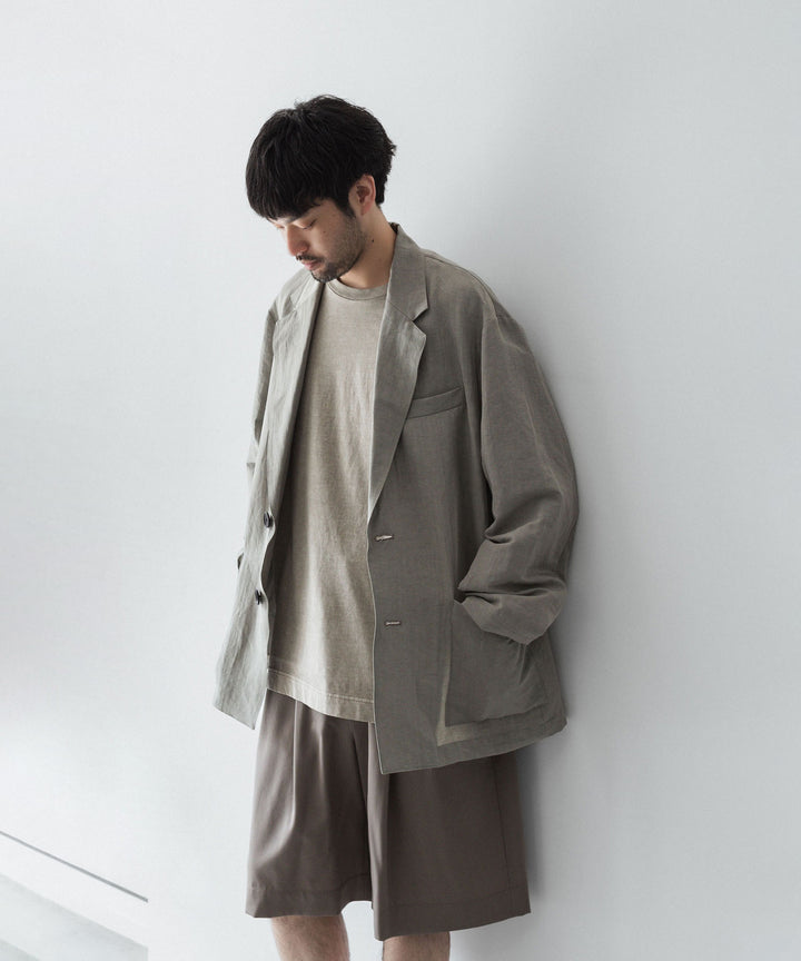 KANEMASA PHIL. カネマサフィルの36G LOW TWIST GARMENT DYE S/S TEE のKHAKI PIGMENTの公式通販サイトsession福岡セレクトショップ