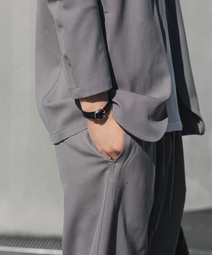 ATTACHMENT アタッチメントのCOW LEATHER BRACELET - BLACKの公式通販サイトsession福岡セレクトショップ
