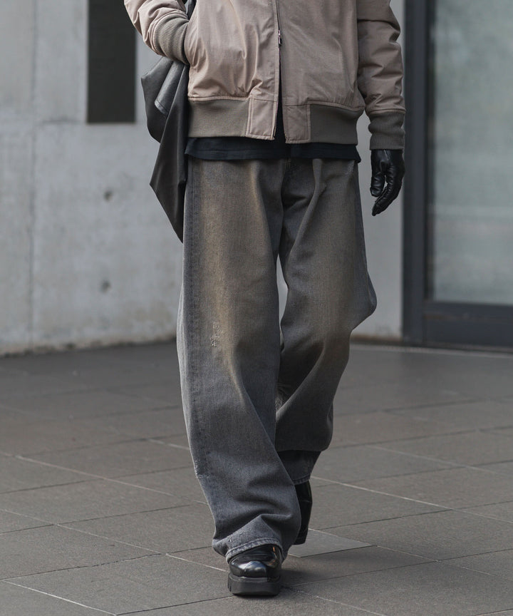 ssstein(シュタイン)のLOOSE DENIM JEANS - GREYの公式通販サイトsession福岡セレクトショップ
