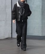 画像をギャラリービューアに読み込む, VEIN ヴェインのSYNTHETIC SUEDE LEATHER BOMBER JKT - BLACKの公式通販サイトsession福岡セレクトショップ
