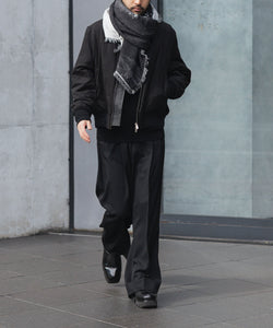 VEIN 】SYNTHETIC SUEDE LEATHER BOMBER JKT - BLACK | 公式通販サイト