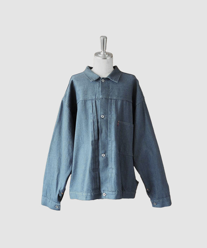 【INTÉRIM】HYPER BIG WWII “1ST” SHUTTLE DENIM JACKET - GRAY