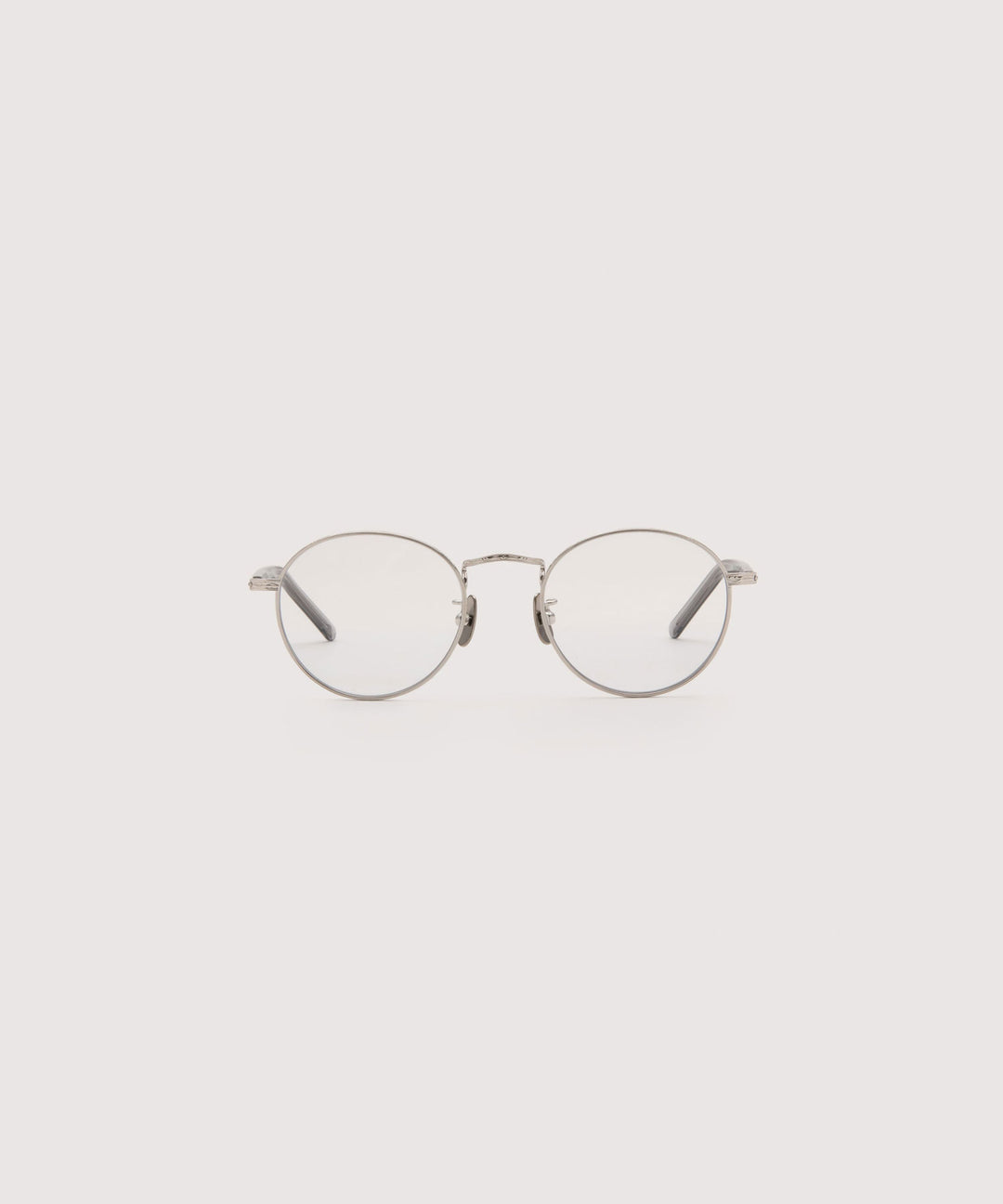 【NOCHINO OPTICAL】KYOKUSUI - Platinum Silver Flame x Clear to Grey (調光レンズ)