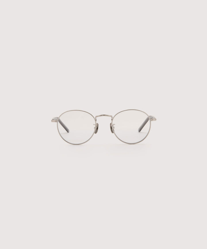 【NOCHINO OPTICAL】KYOKUSUI - Platinum Silver Flame x Clear to Grey (調光レンズ)