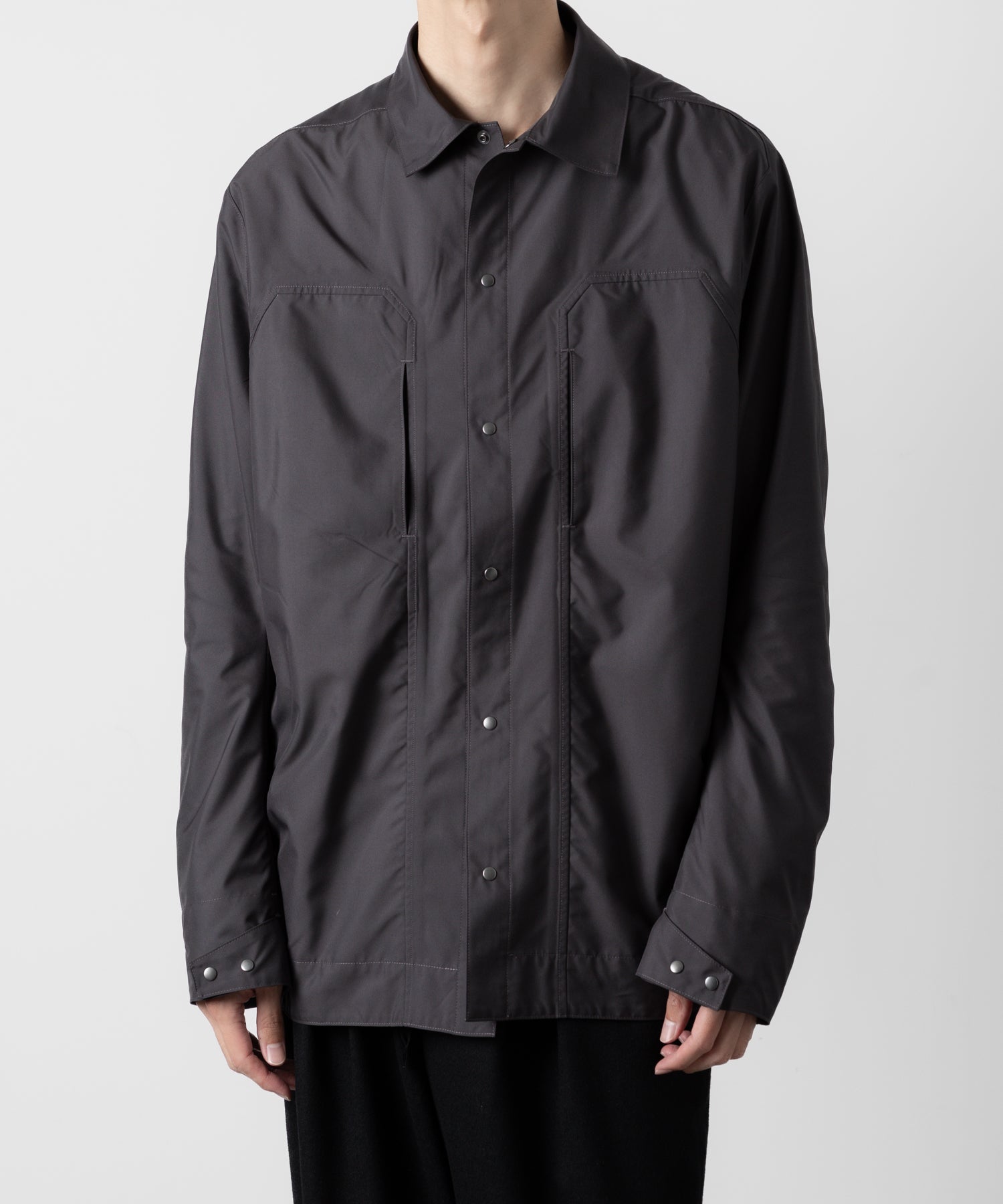 【OPPOSE DUALITY】6 POCKET PANEL WORK JACKET - GRAY