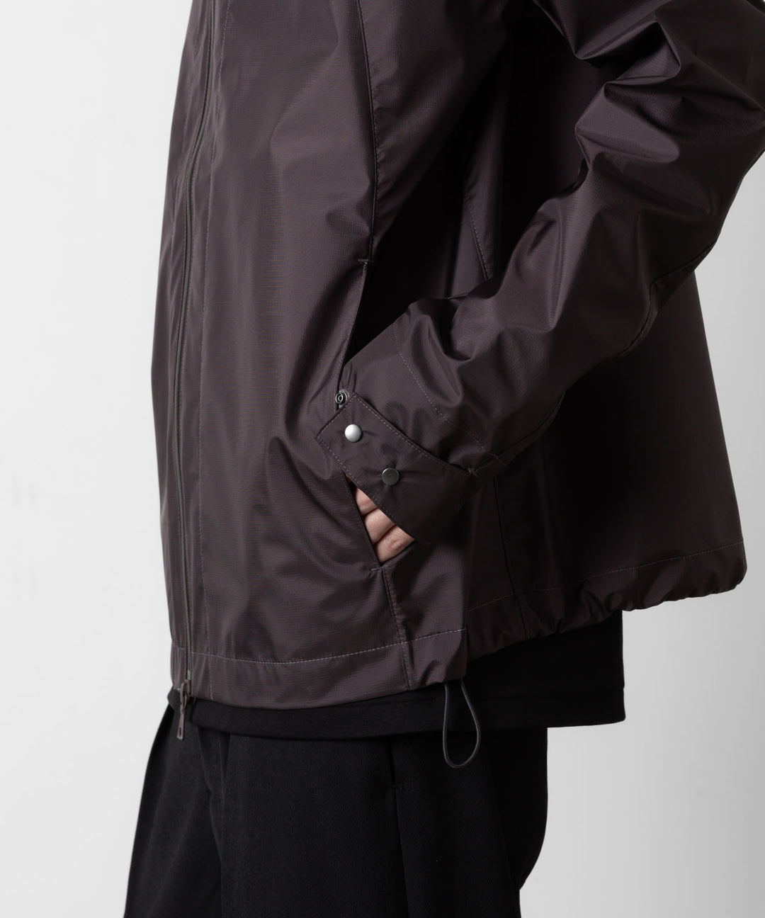 OPPOSE DUALITY オポーズデュアリティのSHORT PARKA 3L NYLON - PURPLE 公式通販サイトsession福岡セレクトショップ