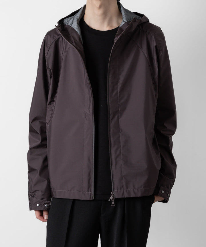 OPPOSE DUALITY オポーズデュアリティのSHORT PARKA 3L NYLON - PURPLE 公式通販サイトsession福岡セレクトショップ