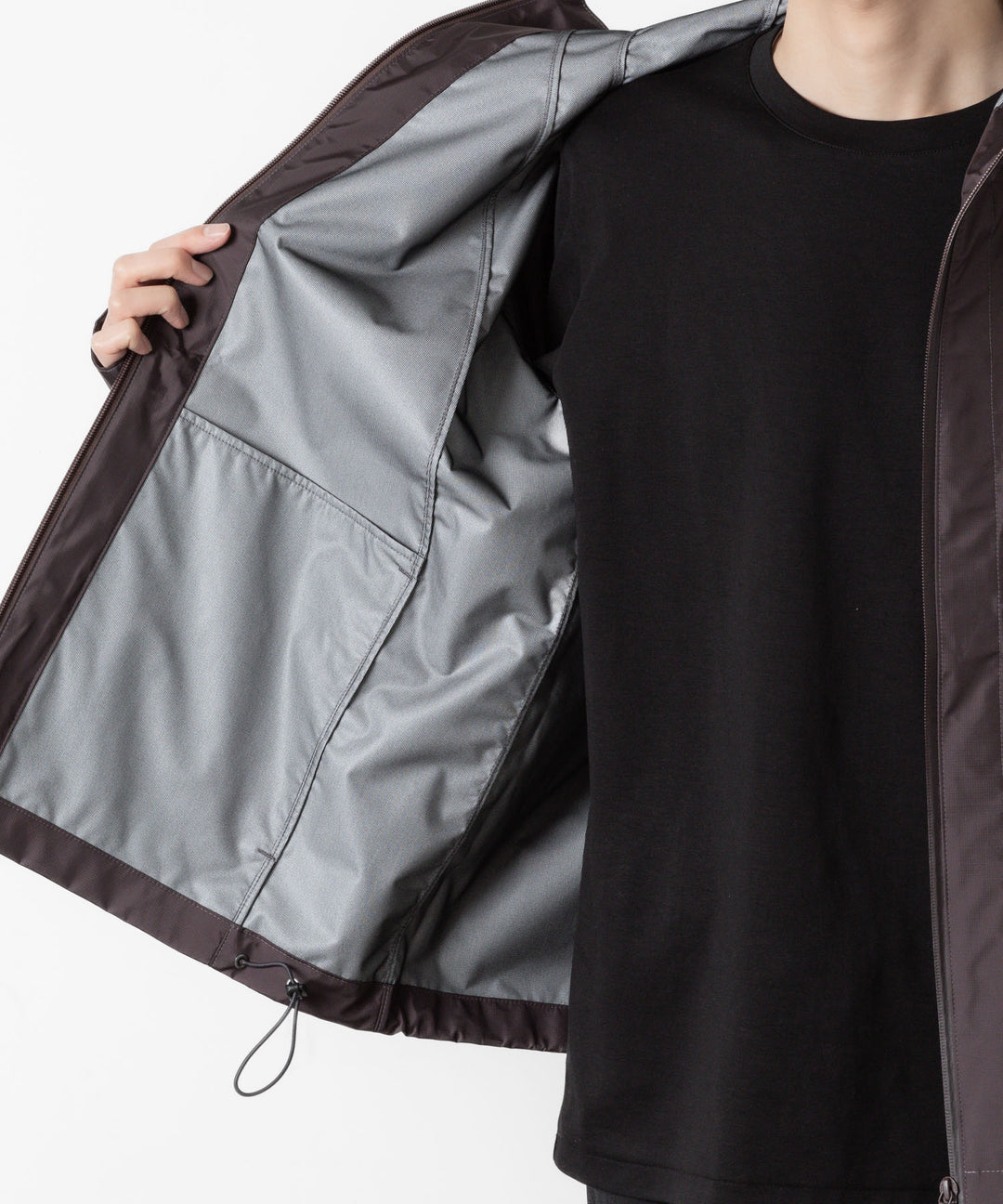 OPPOSE DUALITY オポーズデュアリティのSHORT PARKA 3L NYLON - PURPLE 公式通販サイトsession福岡セレクトショップ