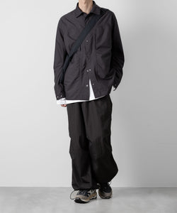 【OPPOSE DUALITY】6 POCKET PANEL WORK JACKET - GRAY