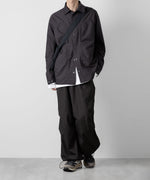 画像をギャラリービューアに読み込む, ssstein(シュタイン)の24AWコレクション NYLON TWILL CARGO EASY TROUSERS - CHARCOAL 公式通販サイトsession福岡セレクトショップ
