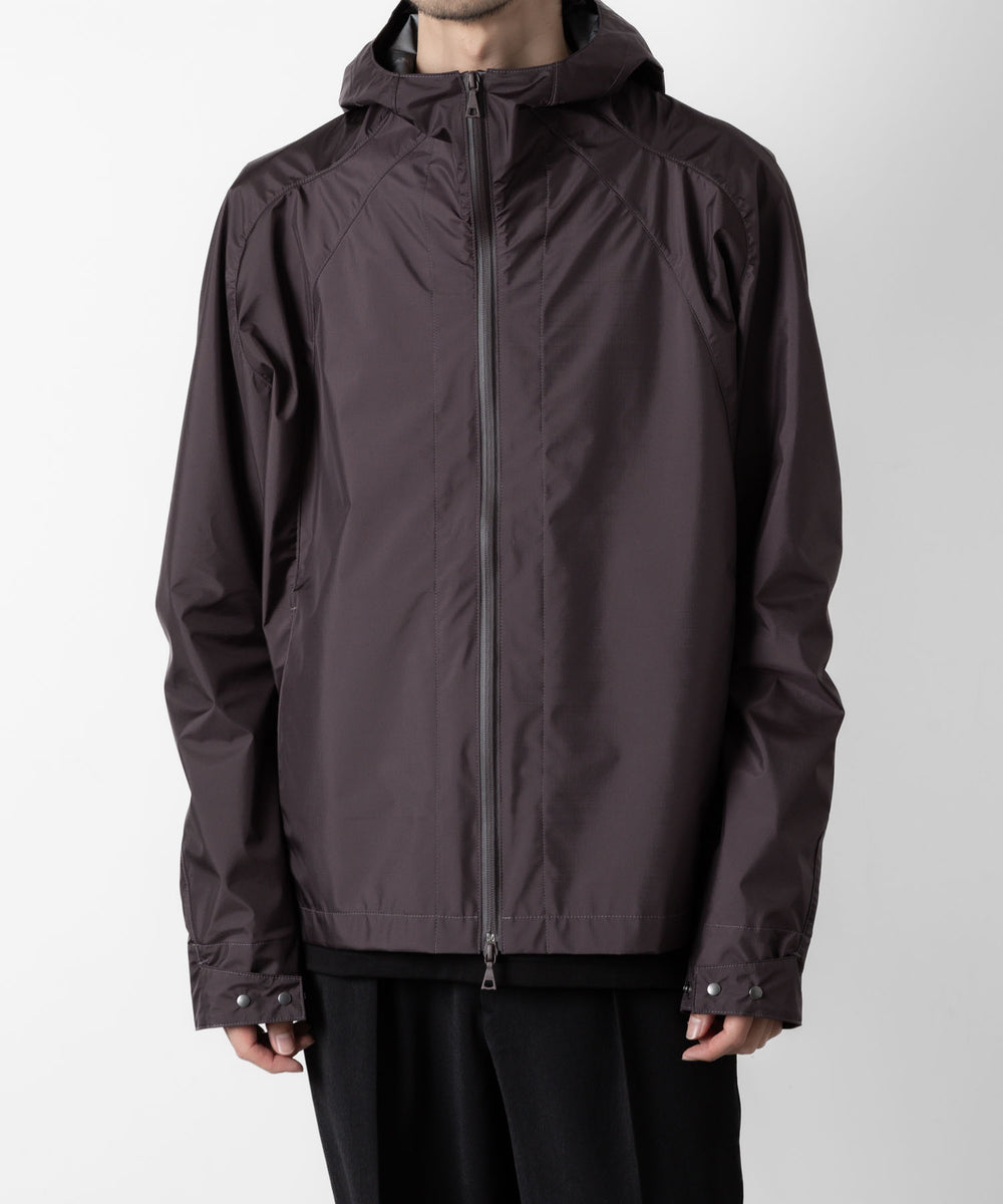 OPPOSE DUALITY オポーズデュアリティのSHORT PARKA 3L NYLON - PURPLE 公式通販サイトsession福岡セレクトショップ