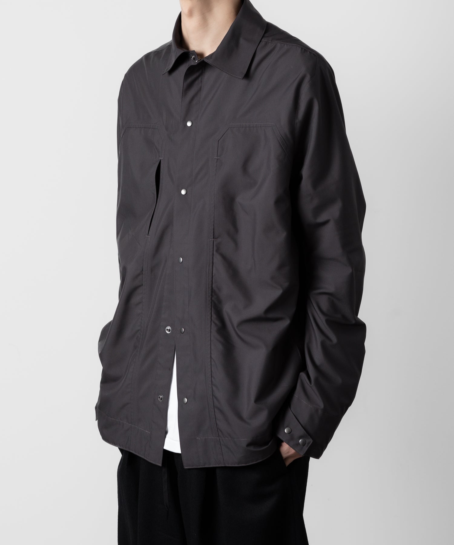 【OPPOSE DUALITY】6 POCKET PANEL WORK JACKET - GRAY