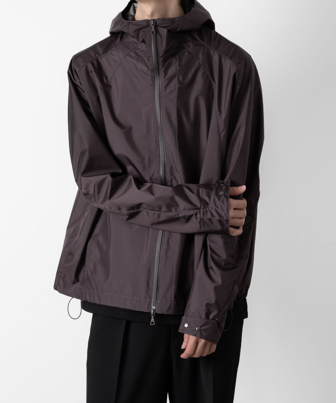OPPOSE DUALITY オポーズデュアリティのSHORT PARKA 3L NYLON - PURPLE 公式通販サイトsession福岡セレクトショップ
