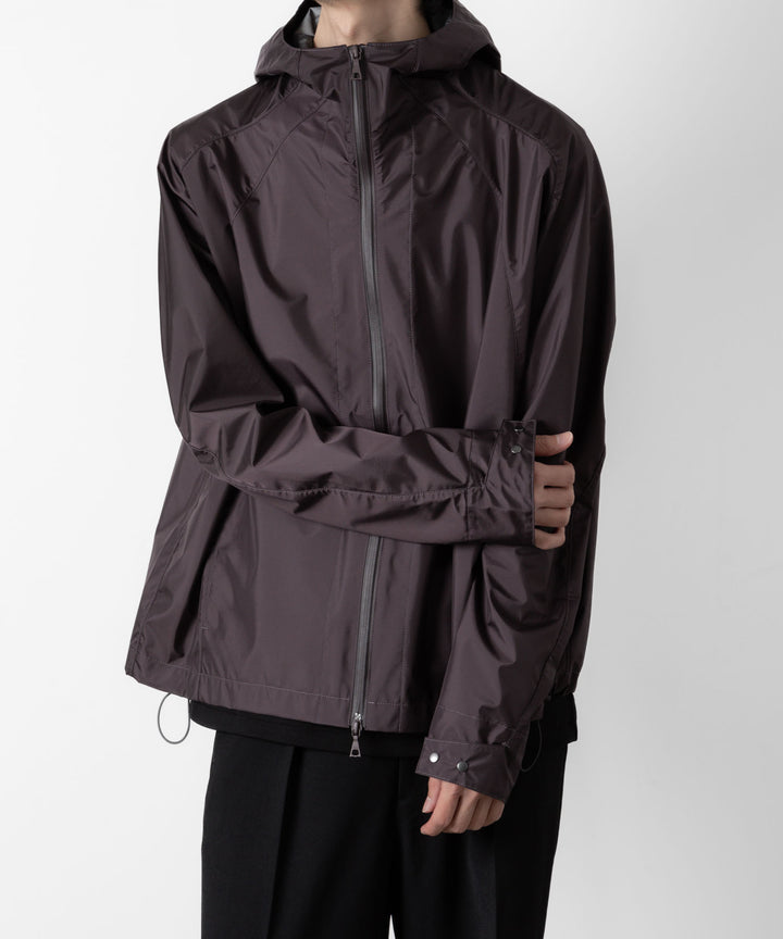 OPPOSE DUALITY オポーズデュアリティのSHORT PARKA 3L NYLON - PURPLE 公式通販サイトsession福岡セレクトショップ