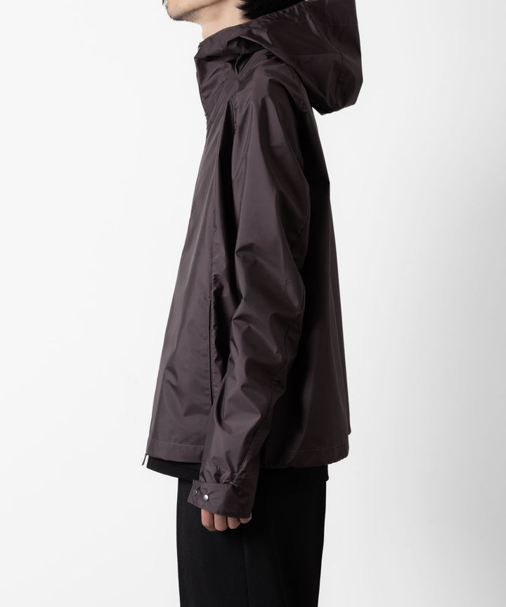 OPPOSE DUALITY オポーズデュアリティのSHORT PARKA 3L NYLON - PURPLE 公式通販サイトsession福岡セレクトショップ