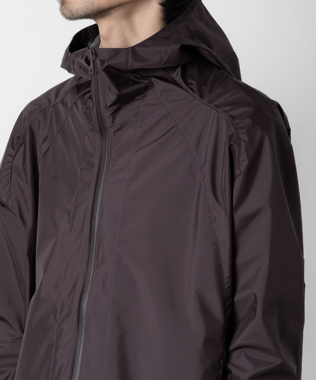 OPPOSE DUALITY オポーズデュアリティのSHORT PARKA 3L NYLON - PURPLE 公式通販サイトsession福岡セレクトショップ