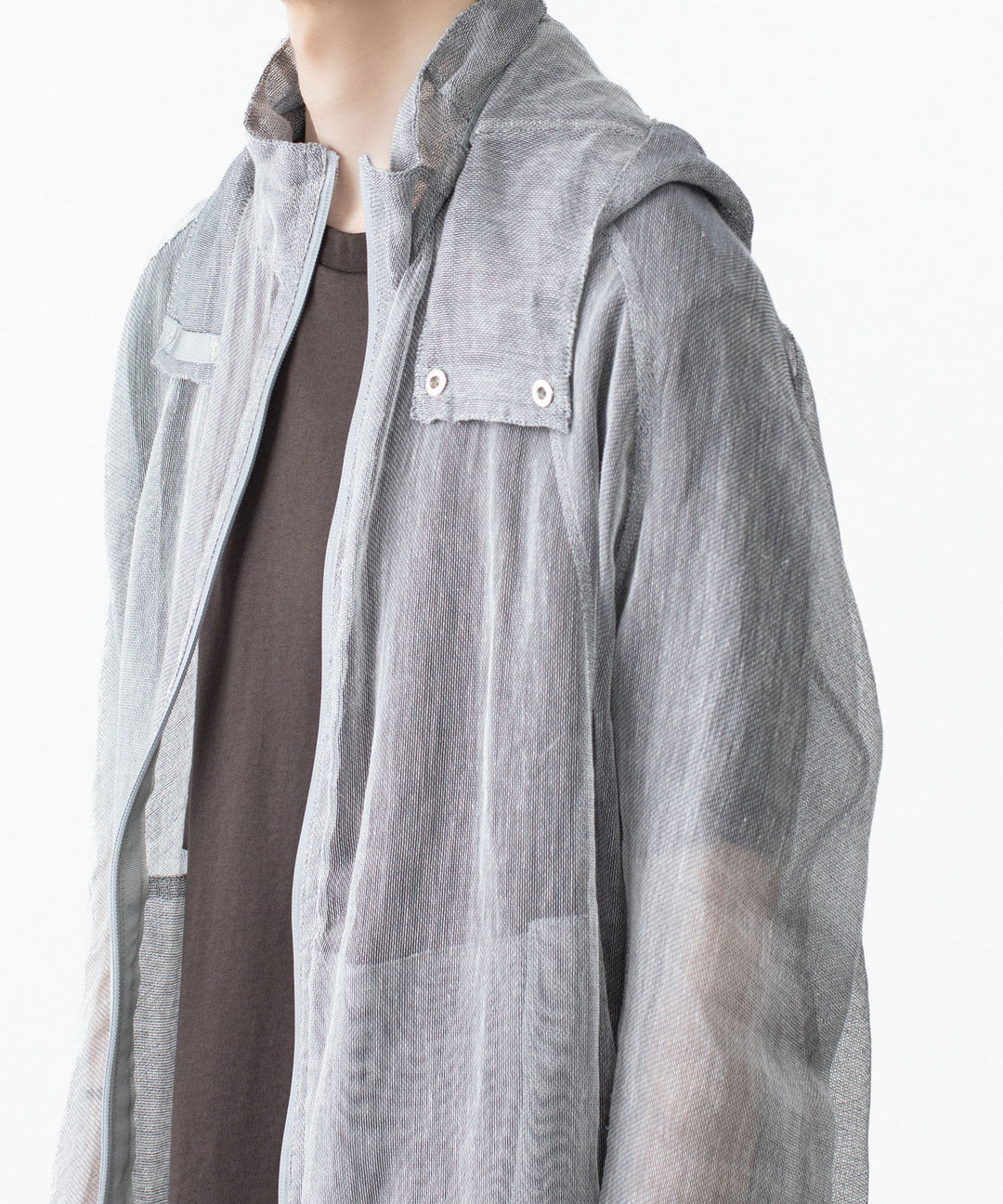 OPPOSE DUALITY オポーズデュアリティのMOSQUITO NET PARKAのLIGHT GRAY公式通販サイトsession福岡セレクトショップ
