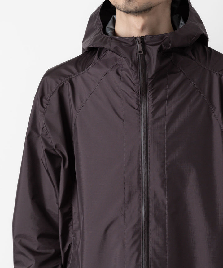 OPPOSE DUALITY オポーズデュアリティのSHORT PARKA 3L NYLON - PURPLE 公式通販サイトsession福岡セレクトショップ