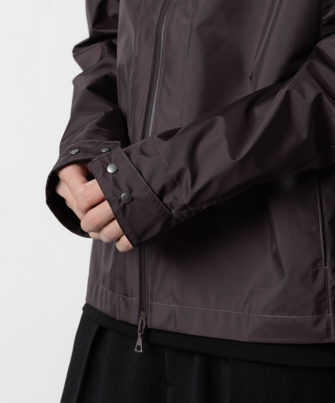 OPPOSE DUALITY オポーズデュアリティのSHORT PARKA 3L NYLON - PURPLE 公式通販サイトsession福岡セレクトショップ