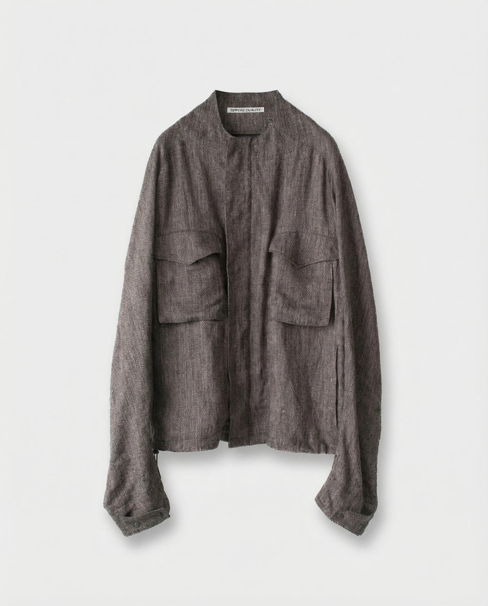 OPPOSE DUALITY オポーズデュアリティのM-65 SHORT LINENのBROWN 公式通販サイトsession福岡セレクトショップ