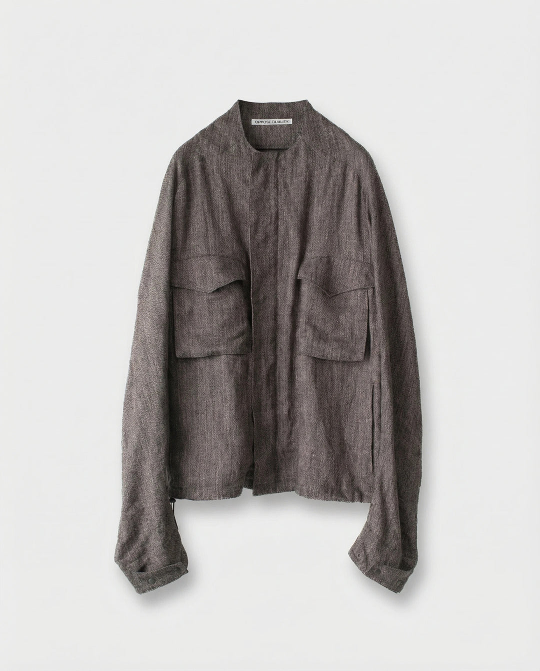 OPPOSE DUALITY オポーズデュアリティのM-65 SHORT LINENのBROWN 公式通販サイトsession福岡セレクトショップ