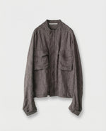 画像をギャラリービューアに読み込む, OPPOSE DUALITY オポーズデュアリティのM-65 SHORT LINENのBROWN 公式通販サイトsession福岡セレクトショップ
