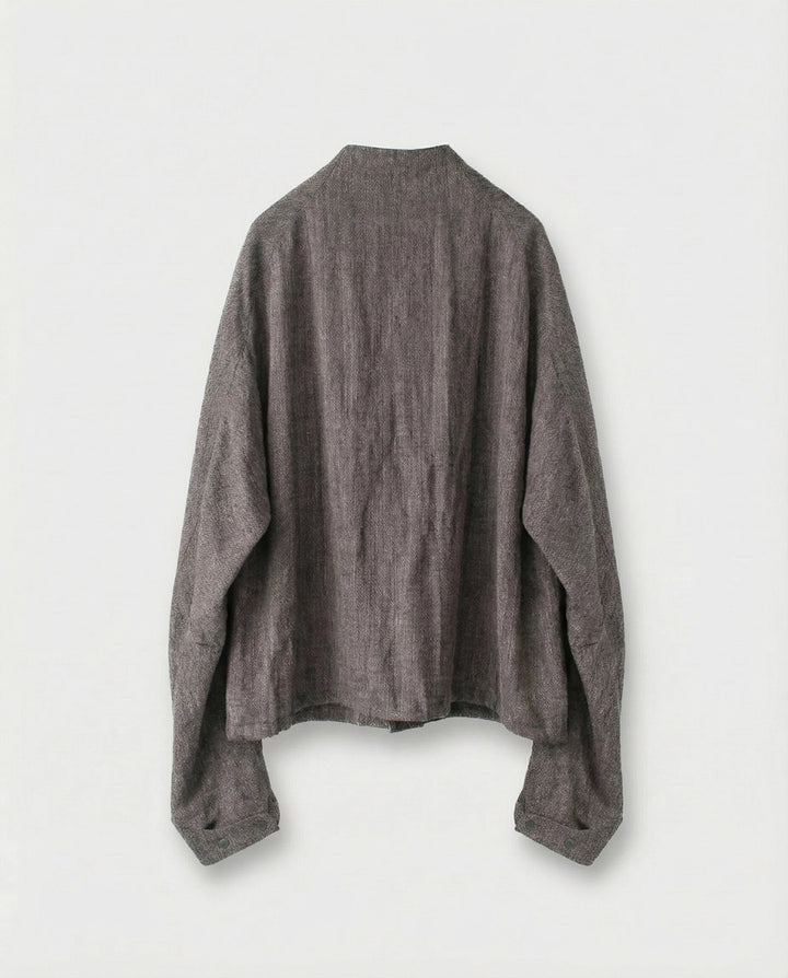 OPPOSE DUALITY オポーズデュアリティのM-65 SHORT LINENのBROWN 公式通販サイトsession福岡セレクトショップ