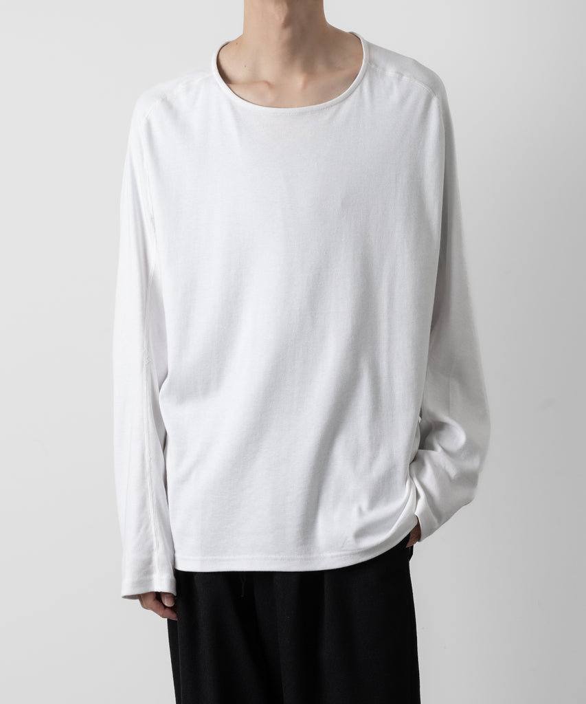 OPPOSE DUALITY / オポーズデュアリティ】LONG SLEEVE T-SHIRT - WHITE