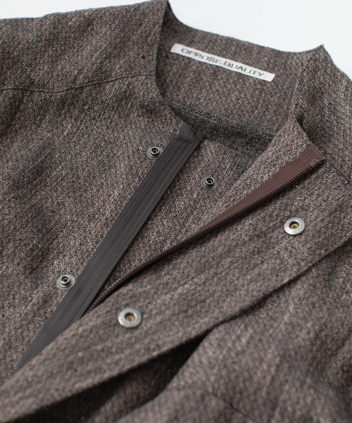 OPPOSE DUALITY オポーズデュアリティのM-65 SHORT LINENのBROWN 公式通販サイトsession福岡セレクトショップ