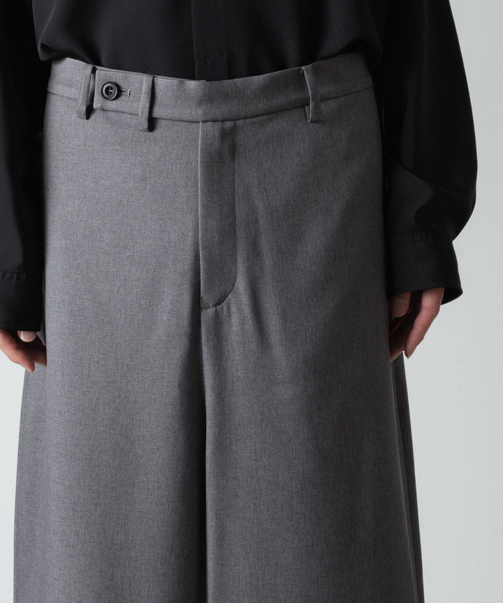 ato(アトウ)のRECYCLE POLYESTER WIDE PANTS - GRAYの公式通販サイトsession福岡セレクトショップ