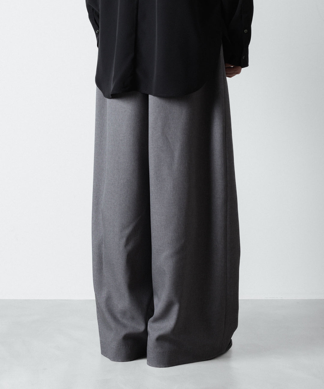 ato(アトウ)のRECYCLE POLYESTER WIDE PANTS - GRAYの公式通販サイトsession福岡セレクトショップ