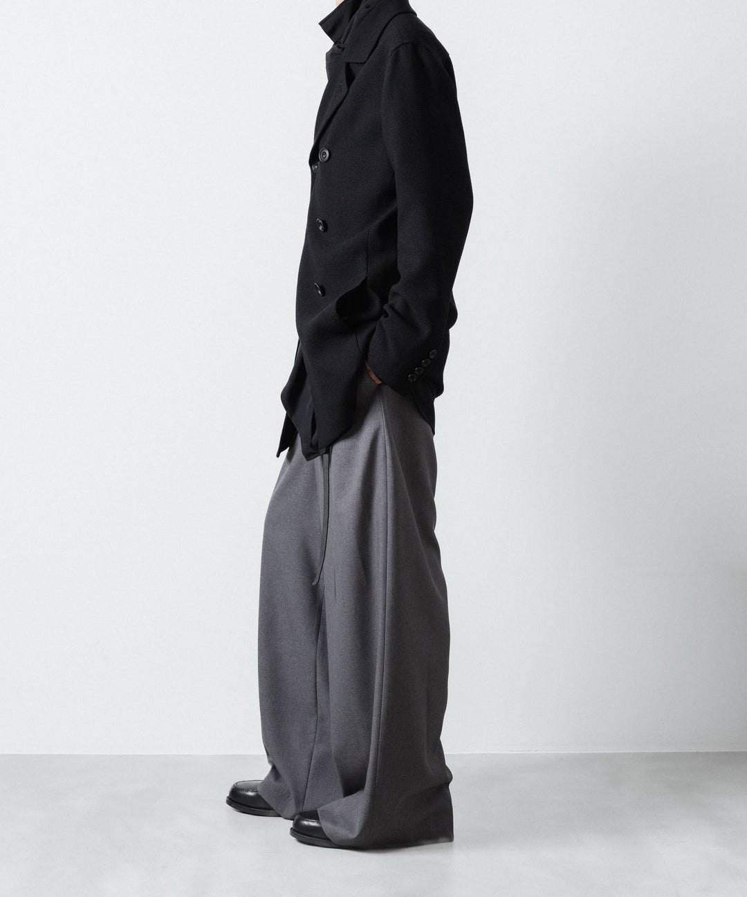 ato(アトウ)のRECYCLE POLYESTER WIDE PANTS - GRAYの公式通販サイトsession福岡セレクトショップ