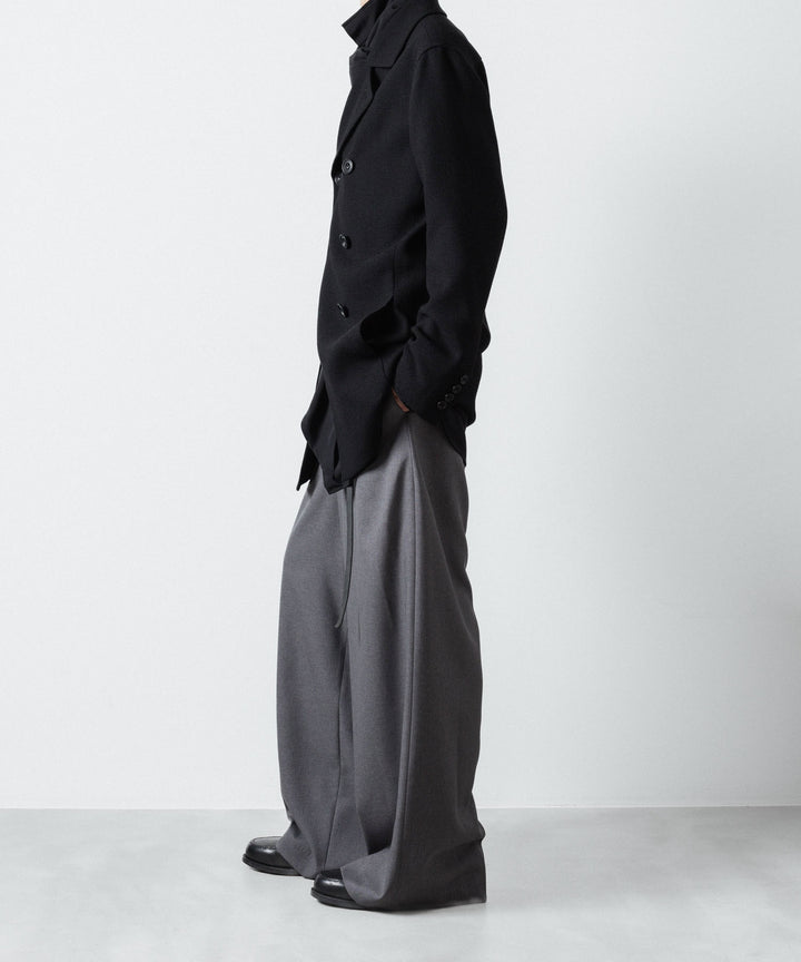 ato(アトウ)のRECYCLE POLYESTER WIDE PANTS - GRAYの公式通販サイトsession福岡セレクトショップ