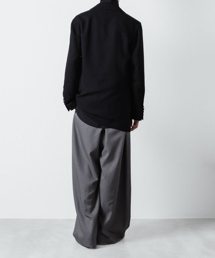 ato(アトウ)のRECYCLE POLYESTER WIDE PANTS - GRAYの公式通販サイトsession福岡セレクトショップ