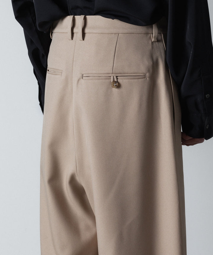 ato(アトウ)のRECYCLE POLYESTER WIDE PANTS - BEIGEの公式通販サイトsession福岡セレクトショップ