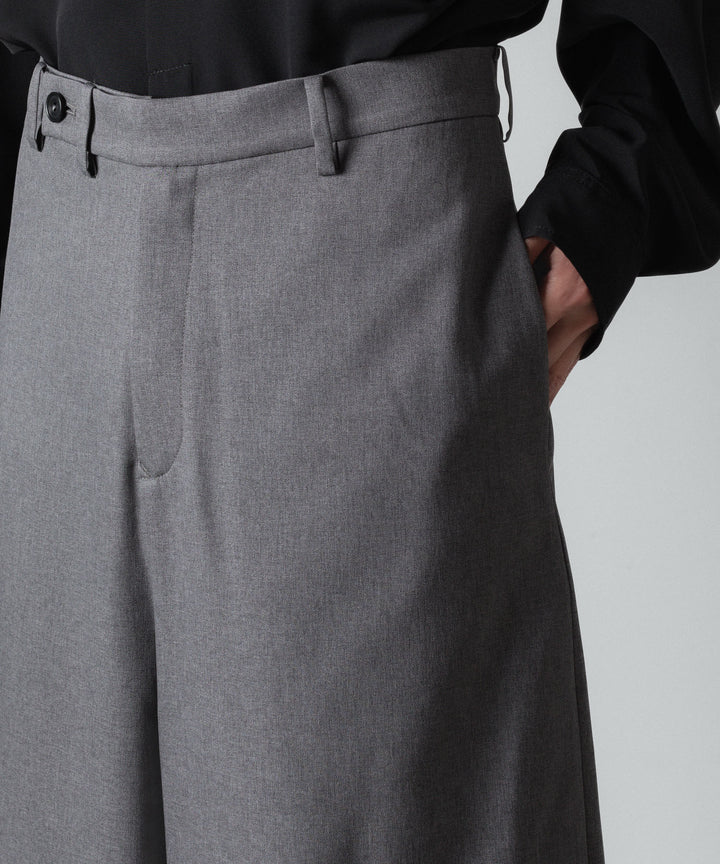 ato(アトウ)のRECYCLE POLYESTER WIDE PANTS - GRAYの公式通販サイトsession福岡セレクトショップ