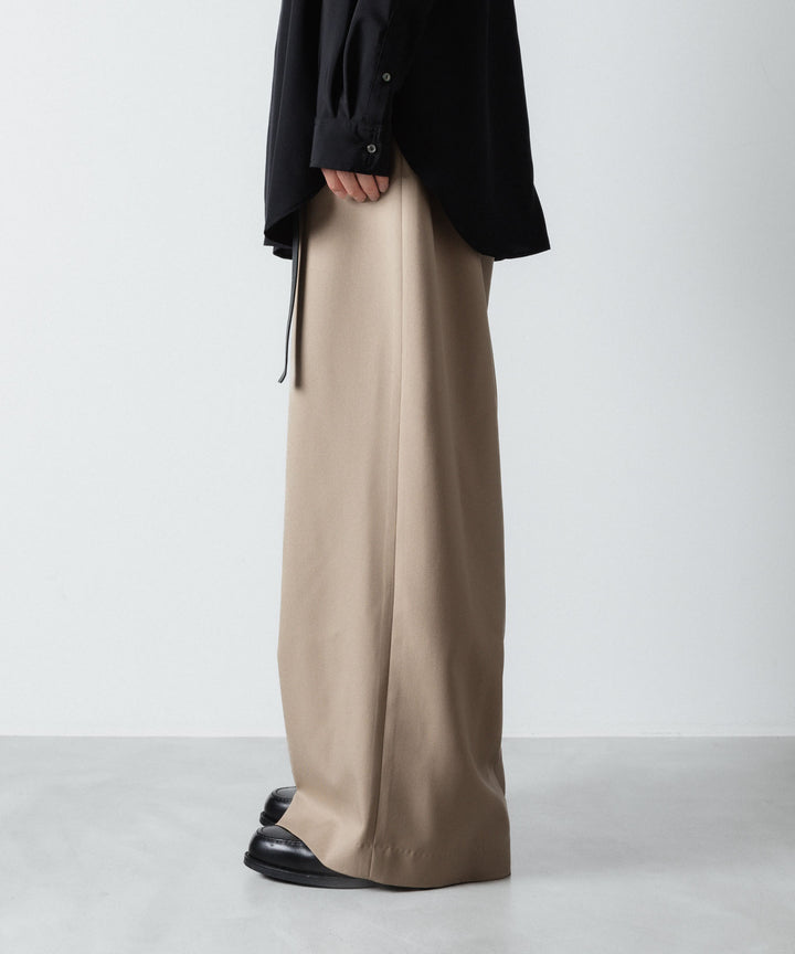 ato(アトウ)のRECYCLE POLYESTER WIDE PANTS - BEIGEの公式通販サイトsession福岡セレクトショップ
