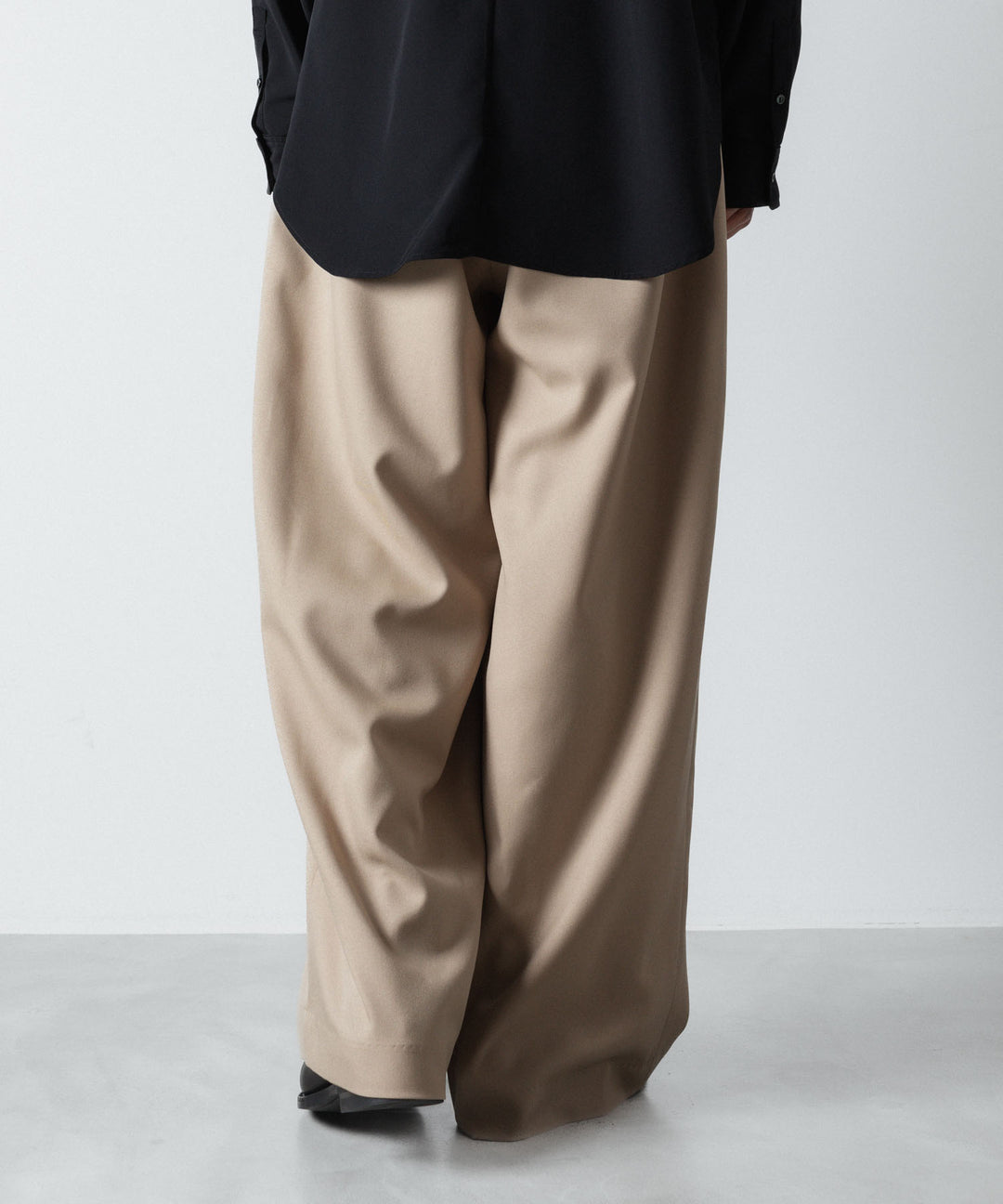 ato(アトウ)のRECYCLE POLYESTER WIDE PANTS - BEIGEの公式通販サイトsession福岡セレクトショップ