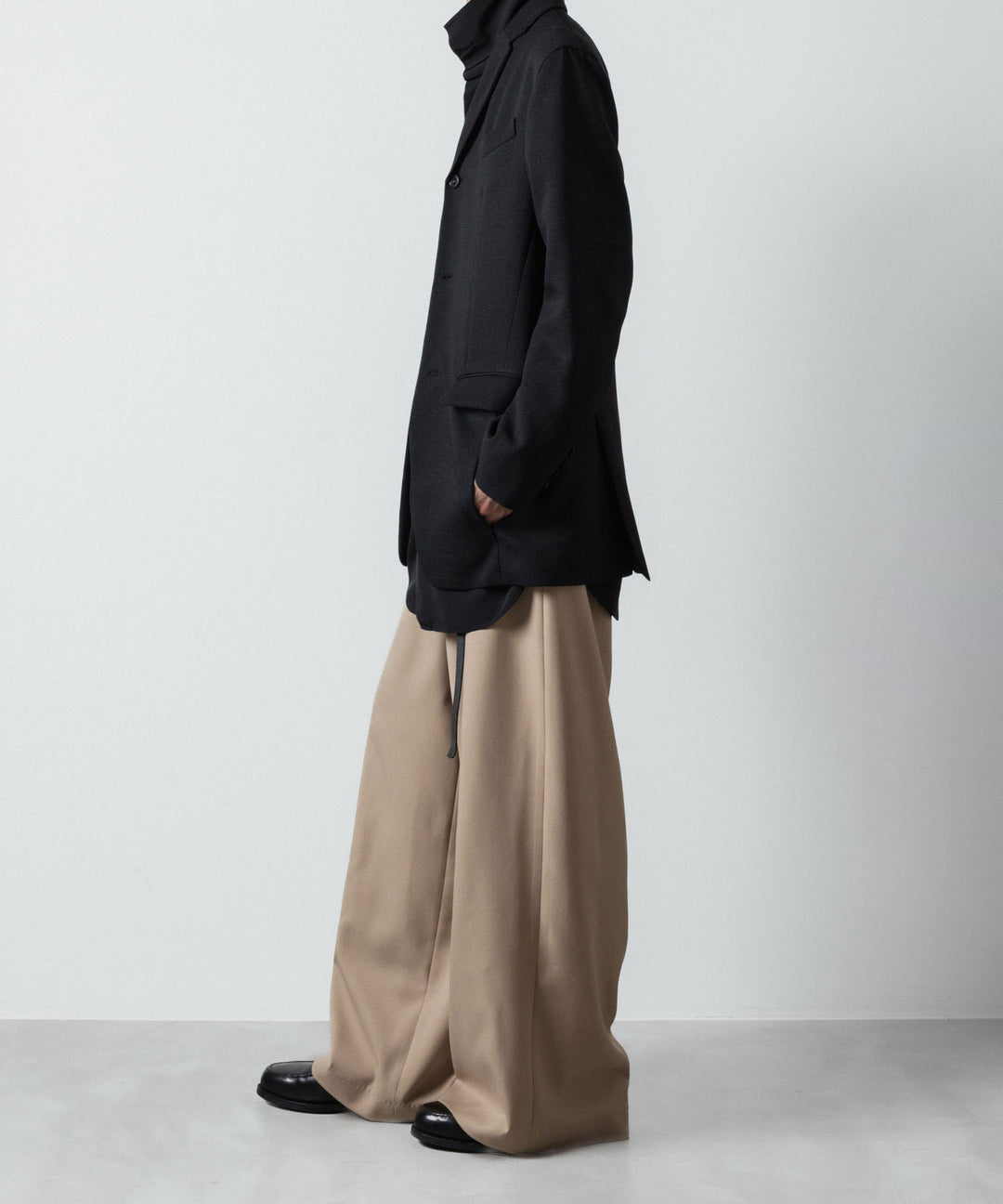 ato(アトウ)のRECYCLE POLYESTER WIDE PANTS - BEIGEの公式通販サイトsession福岡セレクトショップ