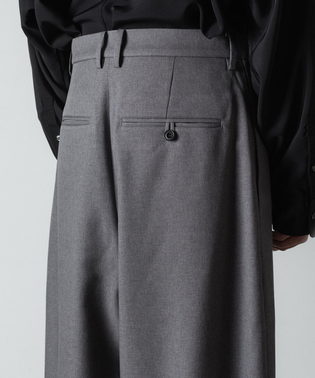 ato(アトウ)のRECYCLE POLYESTER WIDE PANTS - GRAYの公式通販サイトsession福岡セレクトショップ