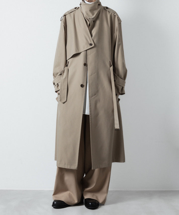ato(アトウ)のRECYCLE POLYESTER WIDE PANTS - BEIGEの公式通販サイトsession福岡セレクトショップ