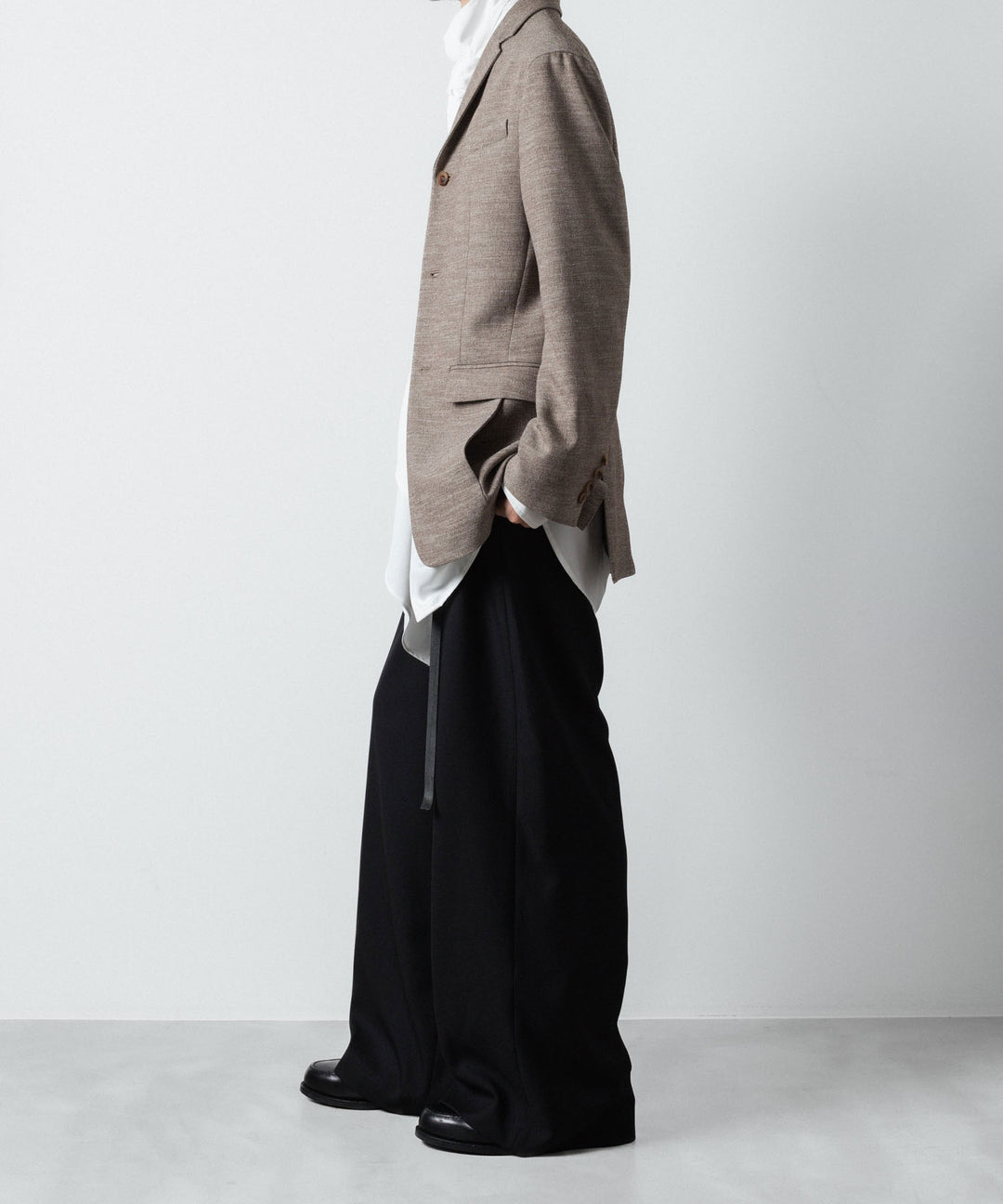 ato(アトウ)のRECYCLE POLYESTER WIDE PANTS - BLACKの公式通販サイトsession福岡セレクトショップ