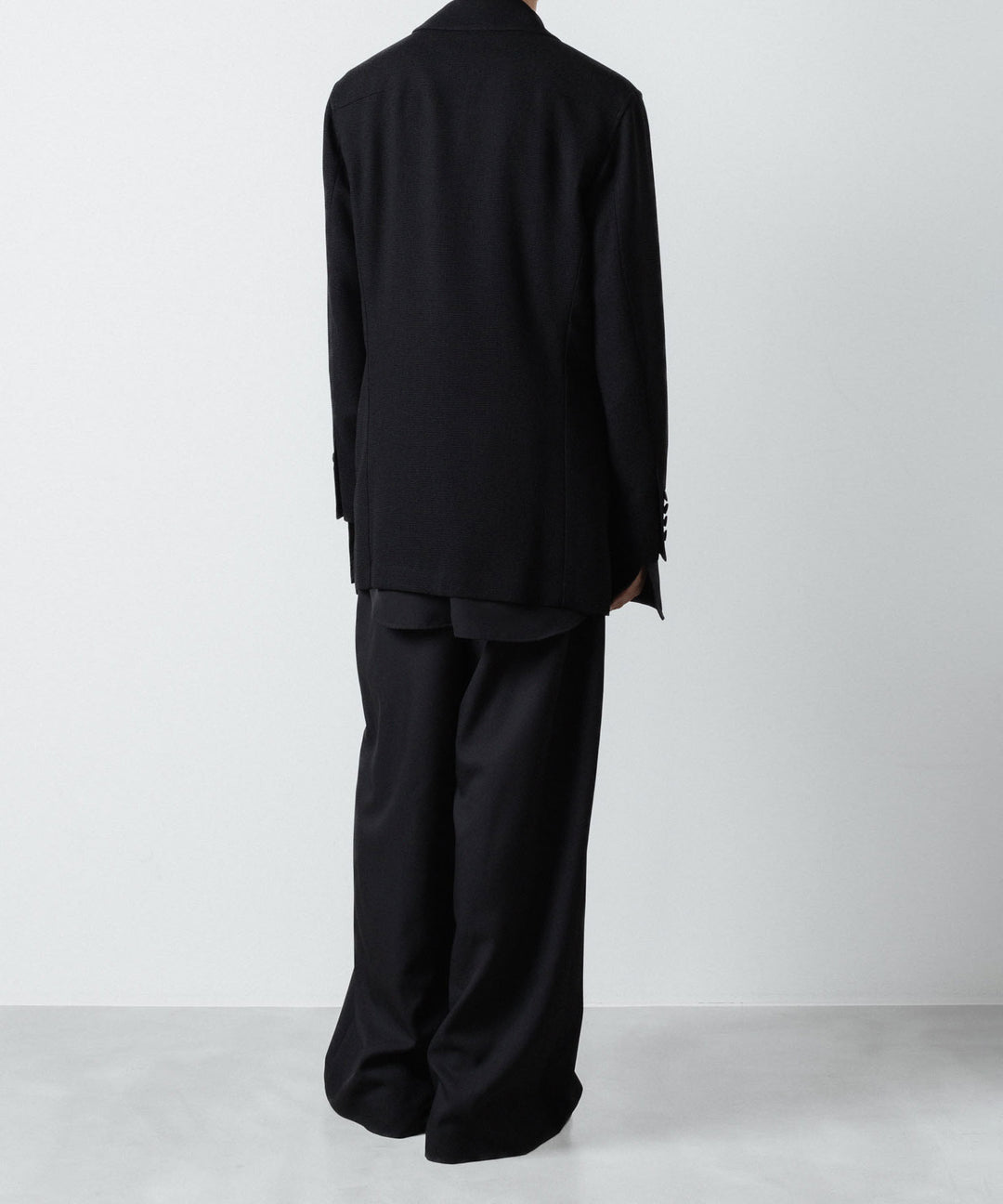 ato(アトウ)のRECYCLE POLYESTER WIDE PANTS - BLACKの公式通販サイトsession福岡セレクトショップ